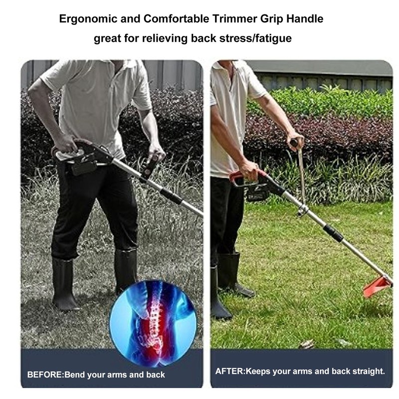 Trimmer Grip Handle String Trimmer Handle Antislip Lawn Trimmer Handle