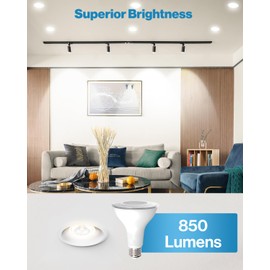 Sunco PAR30 LED Bulb, Outdoor Flood Light Bulbs, Exterior Long Neck Lighting, 850 LM, 11W (75W Equivalent), 2700K Soft White, E26 Base, Dimmable, IP65 Waterproof UL 4 Pack