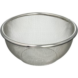 Kyoto Katsugu 4580047177027 Stainless Steel Colander, 5.9 inches (15 cm), Made in Japan, Silver