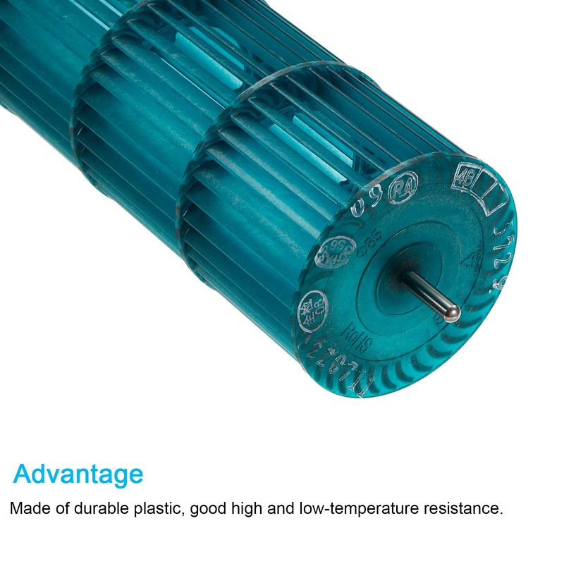 PATIKIL 85x596mm Air Conditioner Blower Fan Wheel, External Fixation Cross