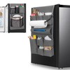 Rexmica Mini Fridge Organizer, Fridge Dust Cover with 14 Pockets