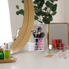 Relaxdays Brush Holder 3 Compartments Hexagonal H x W x
