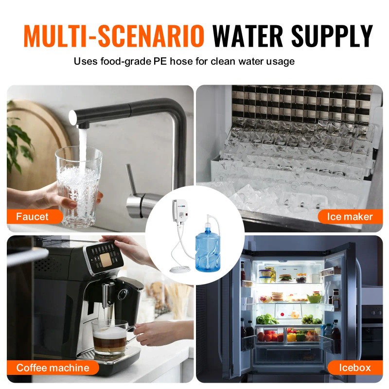 Single Inlet Automatic Electric Water Dispenser Pump System 5 Gallon