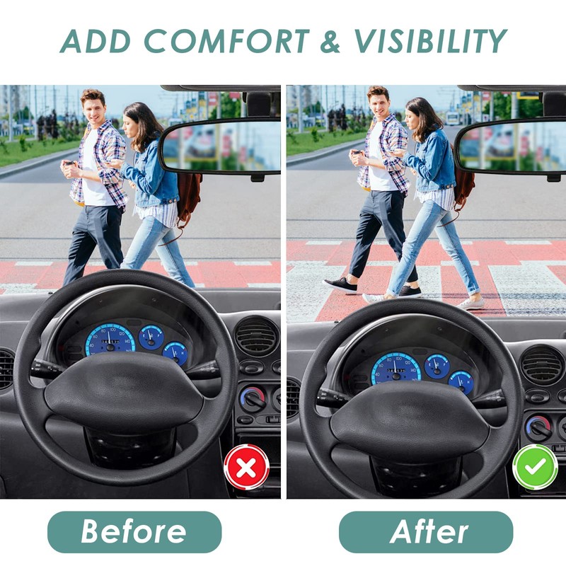 AEROiVi Car Seat Cushion for Driving, Breathable 3D Air Mesh,