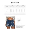 Sweezarmo Women's Summer Denim Shorts Distressed Ripped Hot Pants High