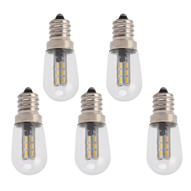 5Pcs E12 LED Bulb High Brightness 120V Fridge Lamp Bulb