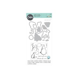 Sizzix Framelits Die & Stamp Set by Josh Griffiths-Twilight Animals