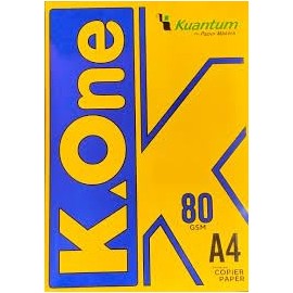 K.One A4 Size Premium Copier Paper 80GSM - 2 Reams (1000 Sheets) | Quality Printing Paper | Versatile Printing Paper for Office, Home, and School Use | Acid-Free | Smooth, Bright White Paper