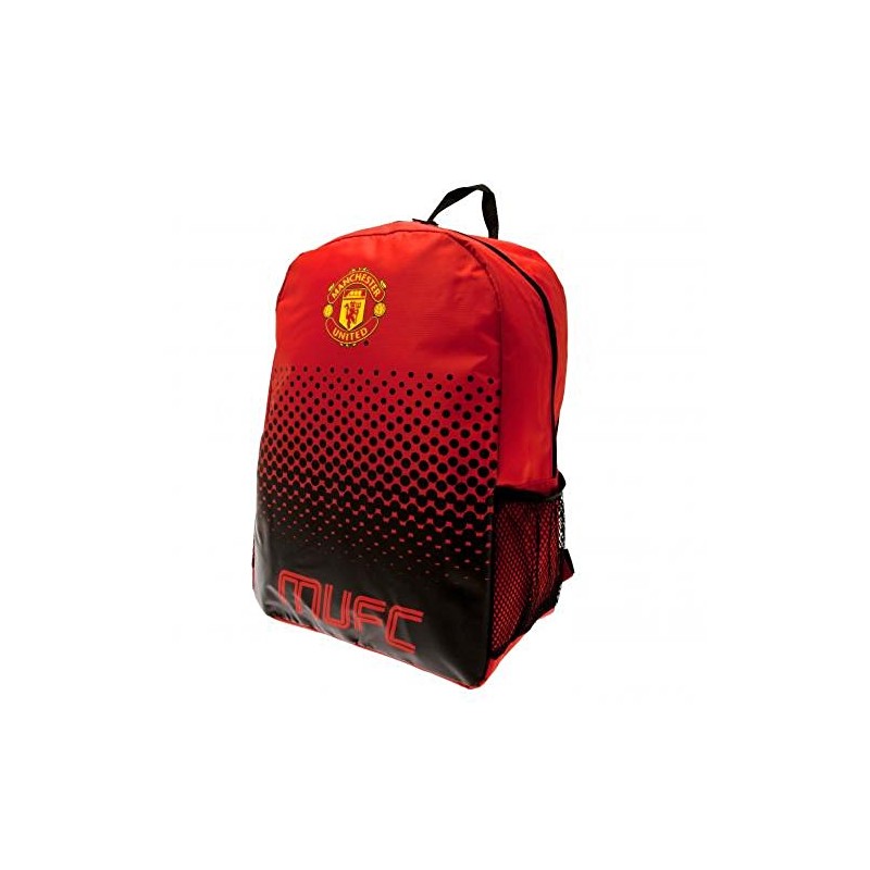 Mufc Manchester United Backpack Rucksack School Bag