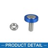 A ABSOPRO Car Motorcycle Fender Bumper Washer Bolt Nuts Kit