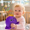 Octopus Baby Crawling Musical Toy with 97 Melodies, Talking Repeat