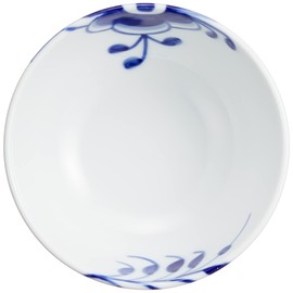 Royal Copenhagen 1027459 Blue Fluted Mega Bowl, 4.3 inches (11 cm), White, Wedding Gift, Gift
