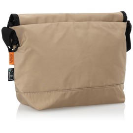 Snoopy 0360 Shoulder Bag, Messenger, Mini Bag, Cross-body Shaped, Small, Simple, Eco-Friendly R-PET Fabric, For Work, Travel, Women, Men, Adults, Students, Children, Cute, Character, beige (SPZ-3248)