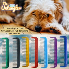 Untangler Pet Comb (5", Royal Purple)