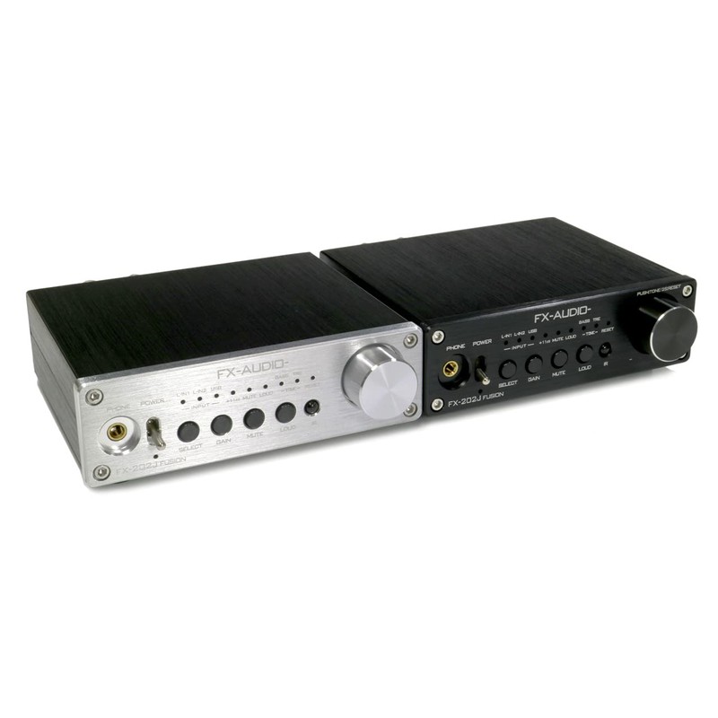 FX-AUDIO- FX-202J FUSION [Silver] Tripath TA2020-020 Digital Amplifier IC Pre-Main