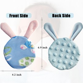 2PCS Scent Bonding NICU Bonding Rabbit Infant or Preemie Scent Bonding for Babies Separated from Caregivers NICU Separation Anxiety NICU Gifts