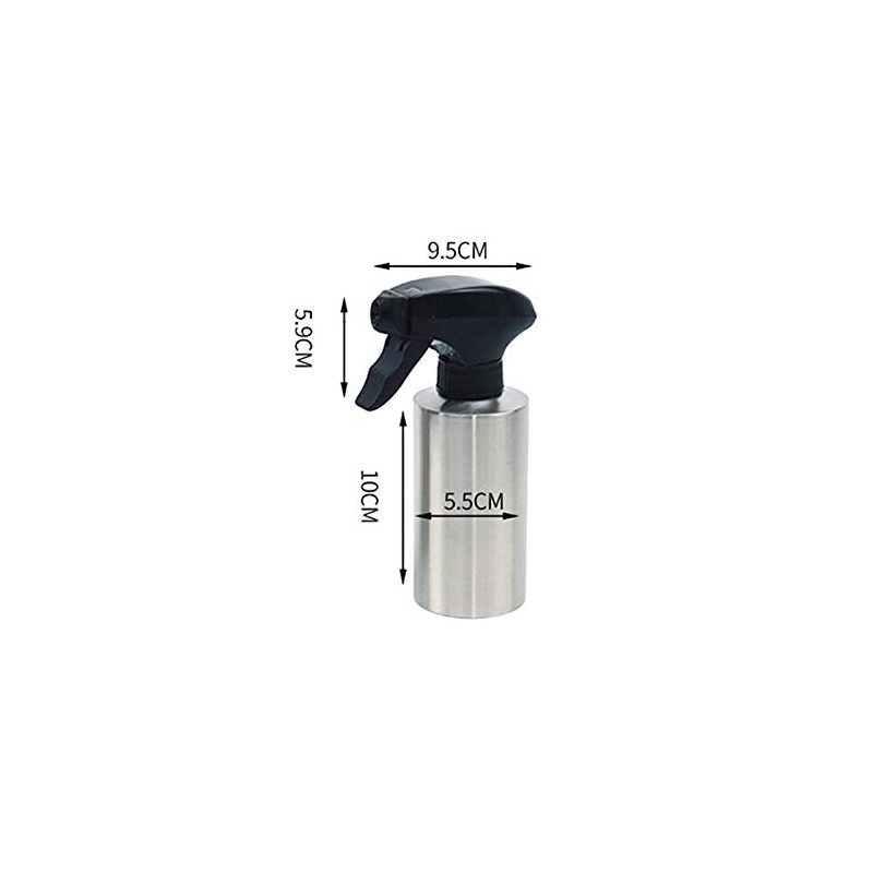 Arinda Stainless Steel Oil Spray Bottle Sprayer Portable for Kitchen