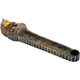 Tut Coffin Incense Holder Collectible Egyptian Aroma Scent Burner