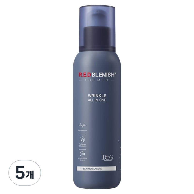 Partner_Reference Dr.G Red Blemish for Men Elasticity All-in-One 150ml 5pcs
