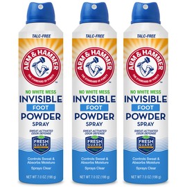 Arm  Hammer- Limpieza y frescura no más suciedad polvorienta en sus pies, zapatos o piso el polvo en aerosol invisible sin talco Arm  Hammer controla 