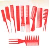 FOMIYES 20pcs Professional Hair Salon Comb Creative Smoothing Styling Combs