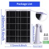 6W Solar Panel for Security Camera, Compatible with Arlo Essential