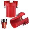 2PCS Kitchen Faucet Fixing Nut Plastic Faucet Lock Nut for