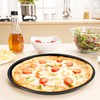 DINSONG Pizza Tray, 8 inch Round Baking Tray Set of
