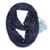 Ulalaza Infinity Scarf with Hidden Zipper Pocket Lightweight Travel Wrap