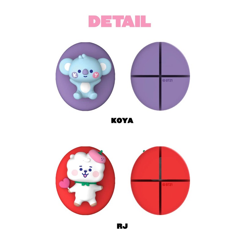 Solomon Shoji BT21 Cable Mascot Ver.2 JELLY CANDY (RJ) CABLE