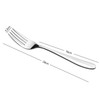 Ramddy 8 Pieces Stainless Steel Serving Forks, Large Buffet Serving