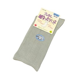 No Elastic Loose Sock (Hair Blend) Men's , , , grays,