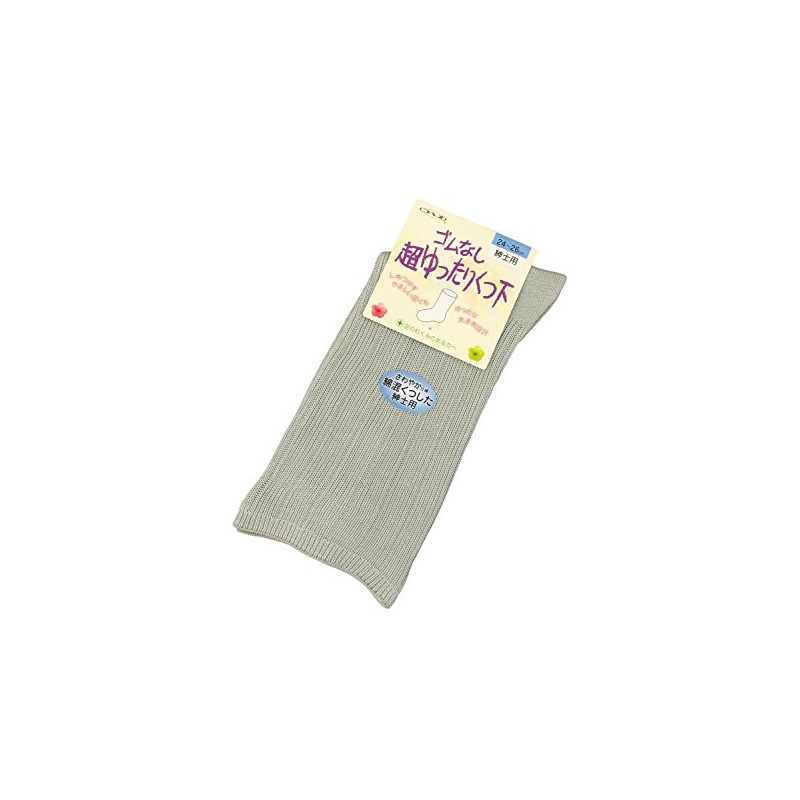 No Elastic Loose Sock (Hair Blend) Men's , , ,
