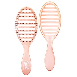 Wet Brush Speed Dry Hair Brush - Coral (Osmosis) - Vented Design and Ultra Soft HeatFlex Bristles Are Blow Dry Safe With Ergonomic Handle Manages Tangle and Uncontrollable Hair - Pain-Free