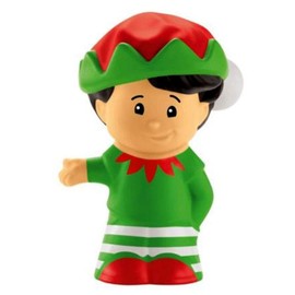 Replacement Figure for Fisher-Price Little People Advent Calendar - DGF96 ~ Includes One Elf Koby with Black Hair and Green Outfit