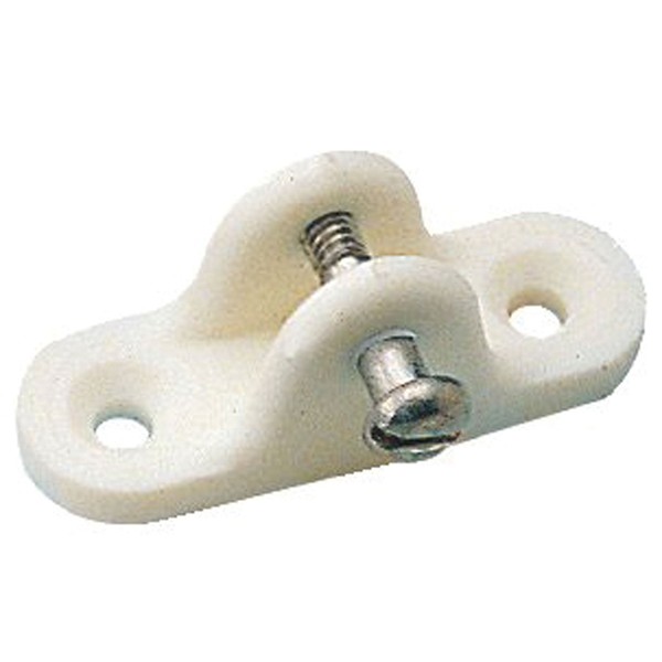 Sea-Dog 273206-1 Top Mount Small Deck Hinge Fitting - White