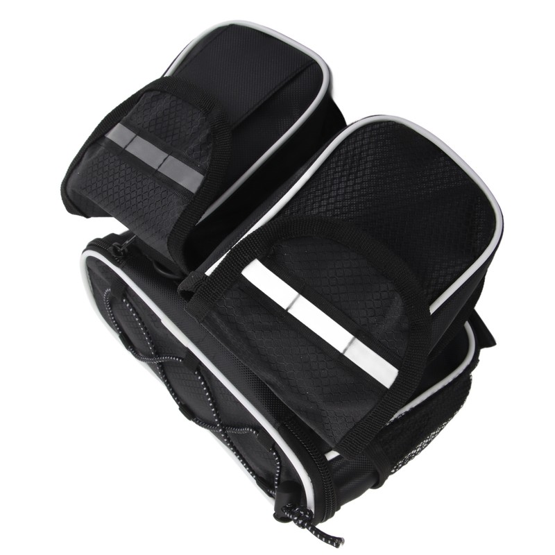 Waterproof Bicycle Front Top Tube Bag Bike Frame Storage Pouch