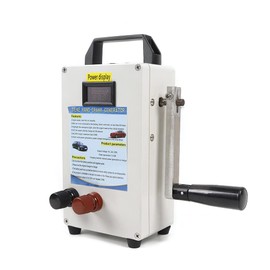 YIYIBYUS Portable Power Station,Hand Crank Generator Portable Power Supply Emergency Charger Outdoor Gear Hiking Travel Camping Emergency 110V 150W (With Vehicle Charging)