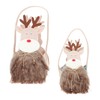 Ciieeo 2sets Cartoon Packing Bags Storage Baskets for Xmas Candy