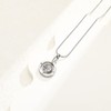 Compass Urn Necklace for Ashes Stainless Steel Cremation Jewelry Memorial