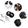 Gotetiso Pack of 4 Suitcase Wheels Replacement Wheels Luggage Replacement
