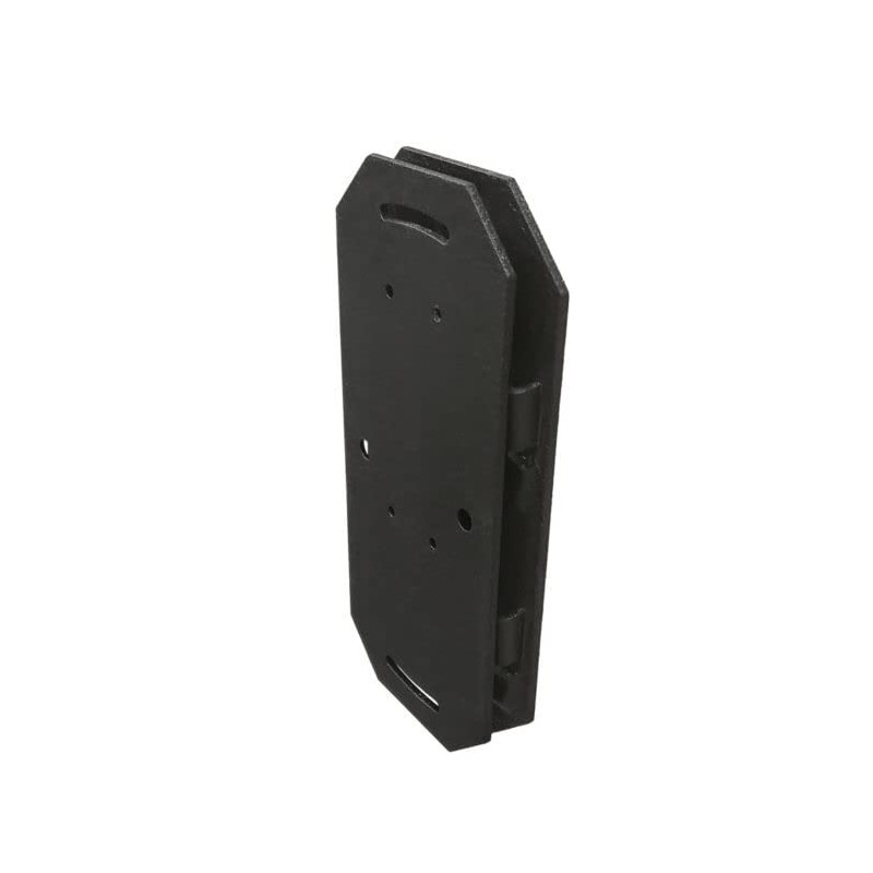 Skull Hooker Large Powder-Coated Steel Flush Mount Designed for Mounting