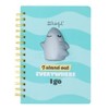 Mr. Wonderful - A5 Notebook 3D Squishy Shark - I