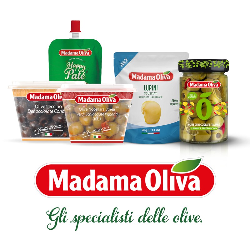 MADAMA OLIVA, Lupini Salati, Ottimo Snack per Aperitivi, Ideale per