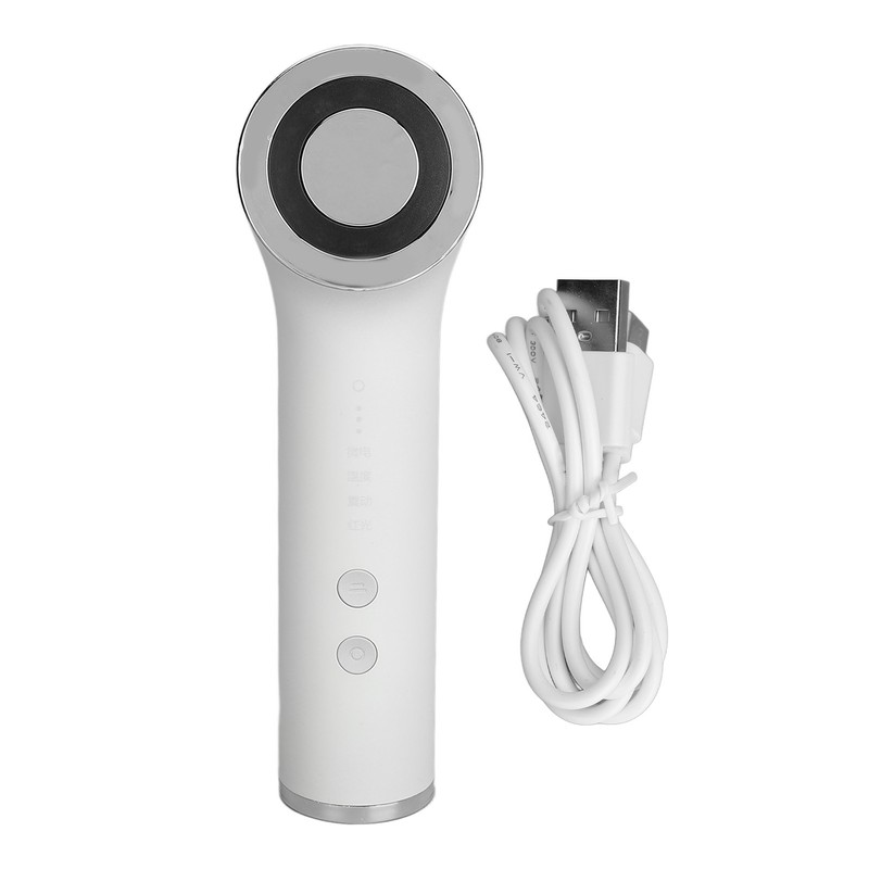 Handheld Breast Massager 3 Microcurrent 3 Temperature Red Lighting Electric