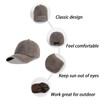 LANGZHEN Unisex Baseball Cap 100% Cotton Fits Men Women Washed