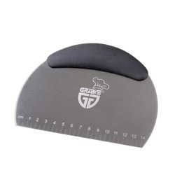 GRÄWE Dough Scraper Stainless Steel 18/0, 14 cm