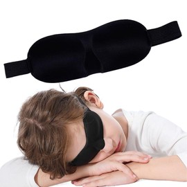 BOJIDO Children's Eye Mask, For Sleeping, 3D Type, 360° Light Blocking, Good Sleep, Sleeping Goods, Blindfold, Breathable, Comfortable, Lightweight, Eye Mask, For Napping, Meditation, Napping