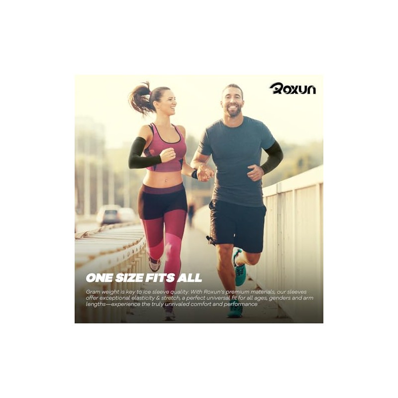 Roxun Cooling Arm Sleeves - UV Protection & Compression