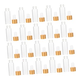 FOMIYES 5ml Essential Oil Bottles Set 50pcs Mini Bottles for Travel Liquid Packaging Cosmetics Sample Travel Toiletry